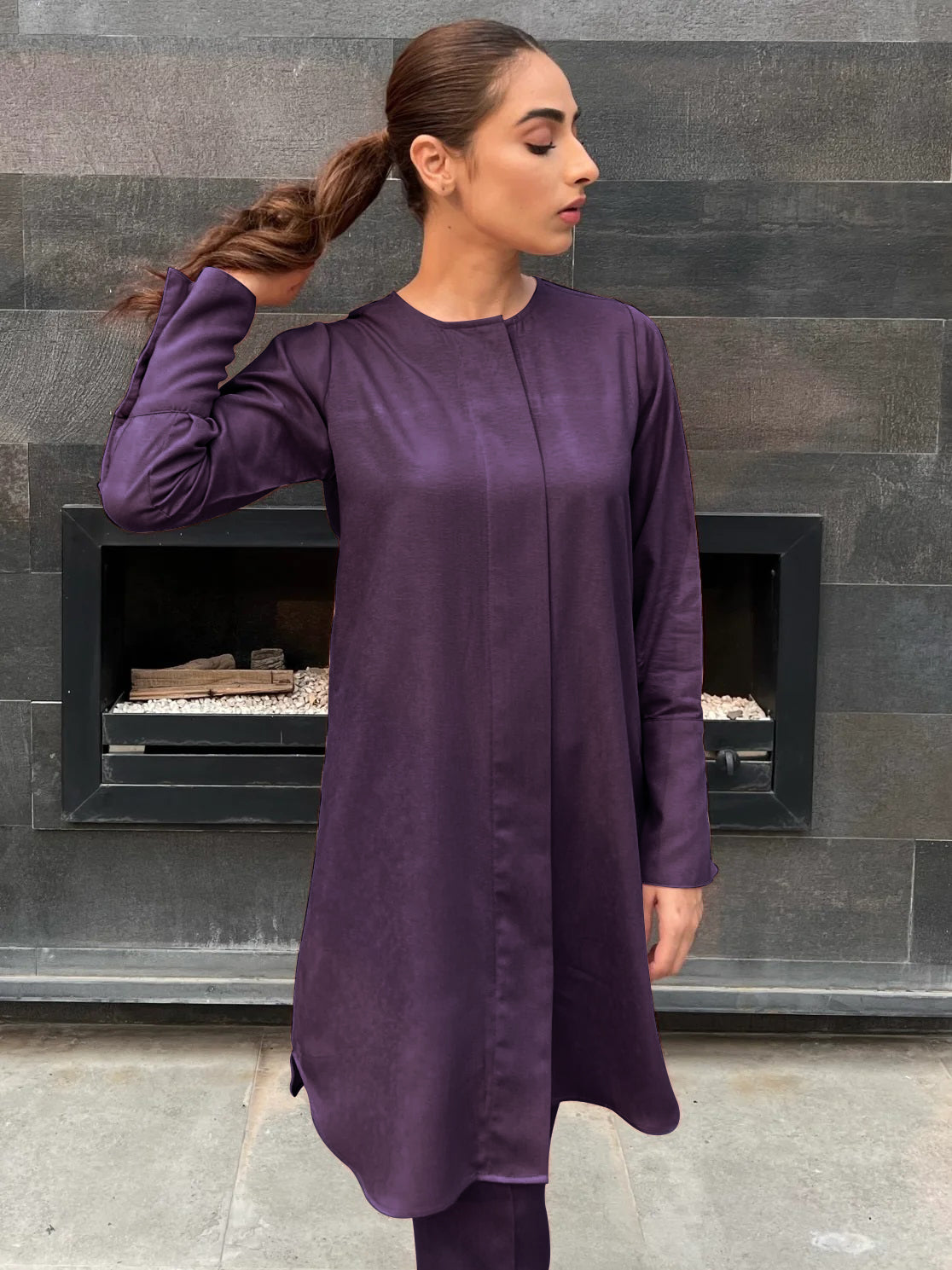 Nirvana Silk Co-ord Set For Women's