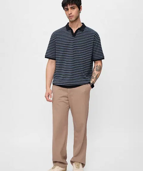 Jacquard Polo Twilight Oversized Polos