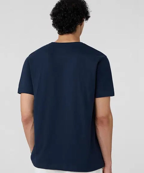 Solids Navy Blue T-Shirts