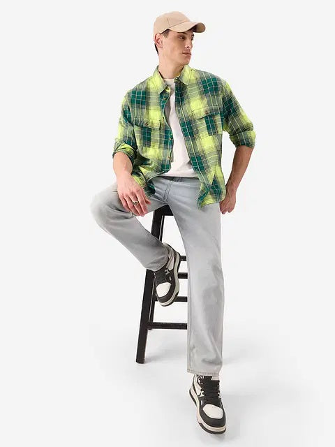 Plaid Gulf Coast Men Utility Shirts