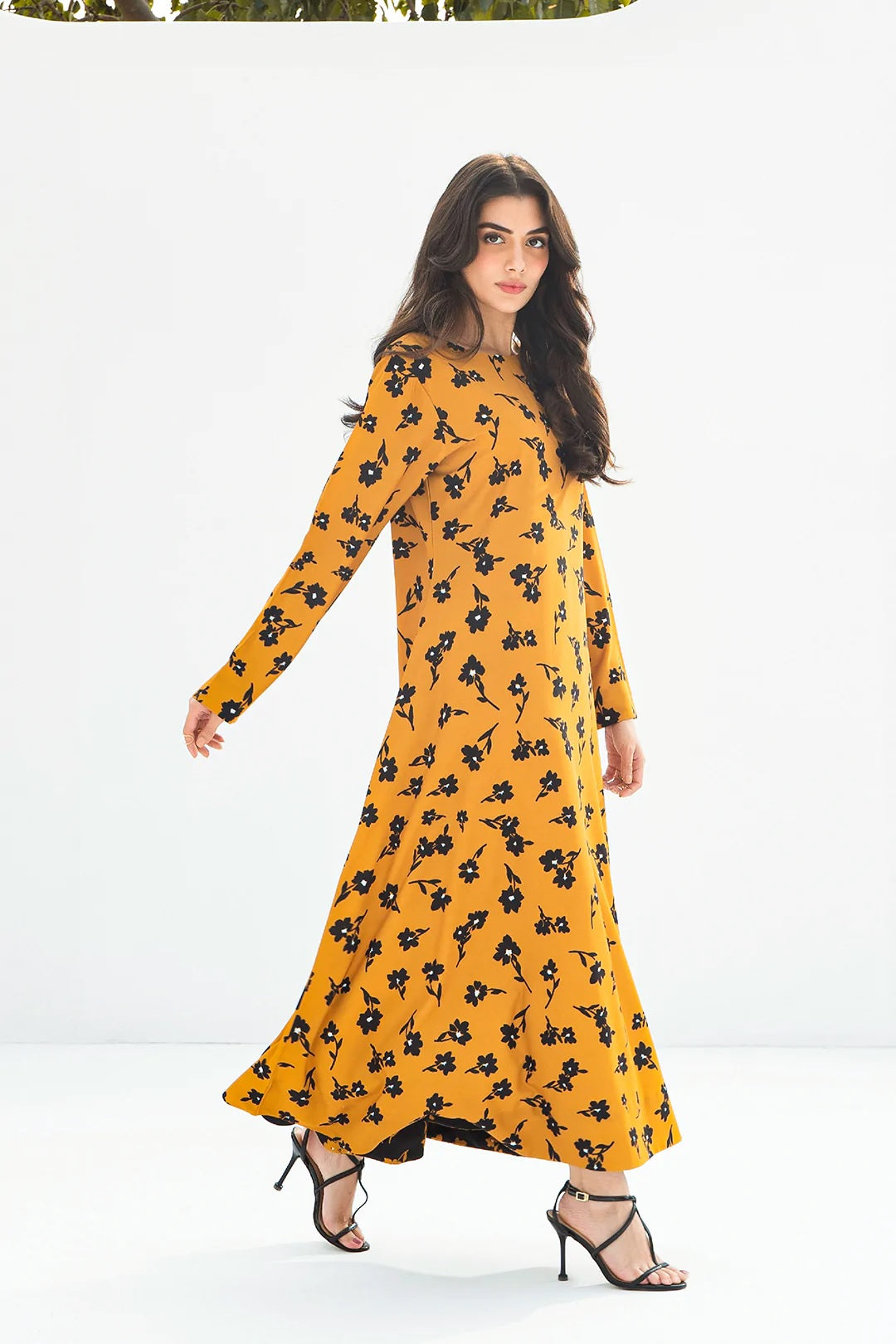 Printed Korean BSY Women's Long  Kaftan