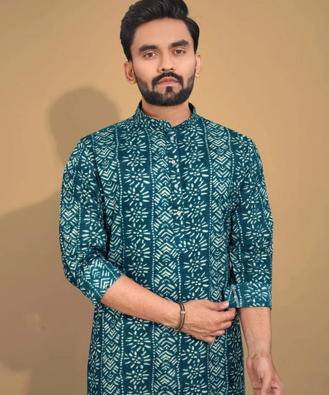Premium Soft Cotton Men's Kurta Pajama Set