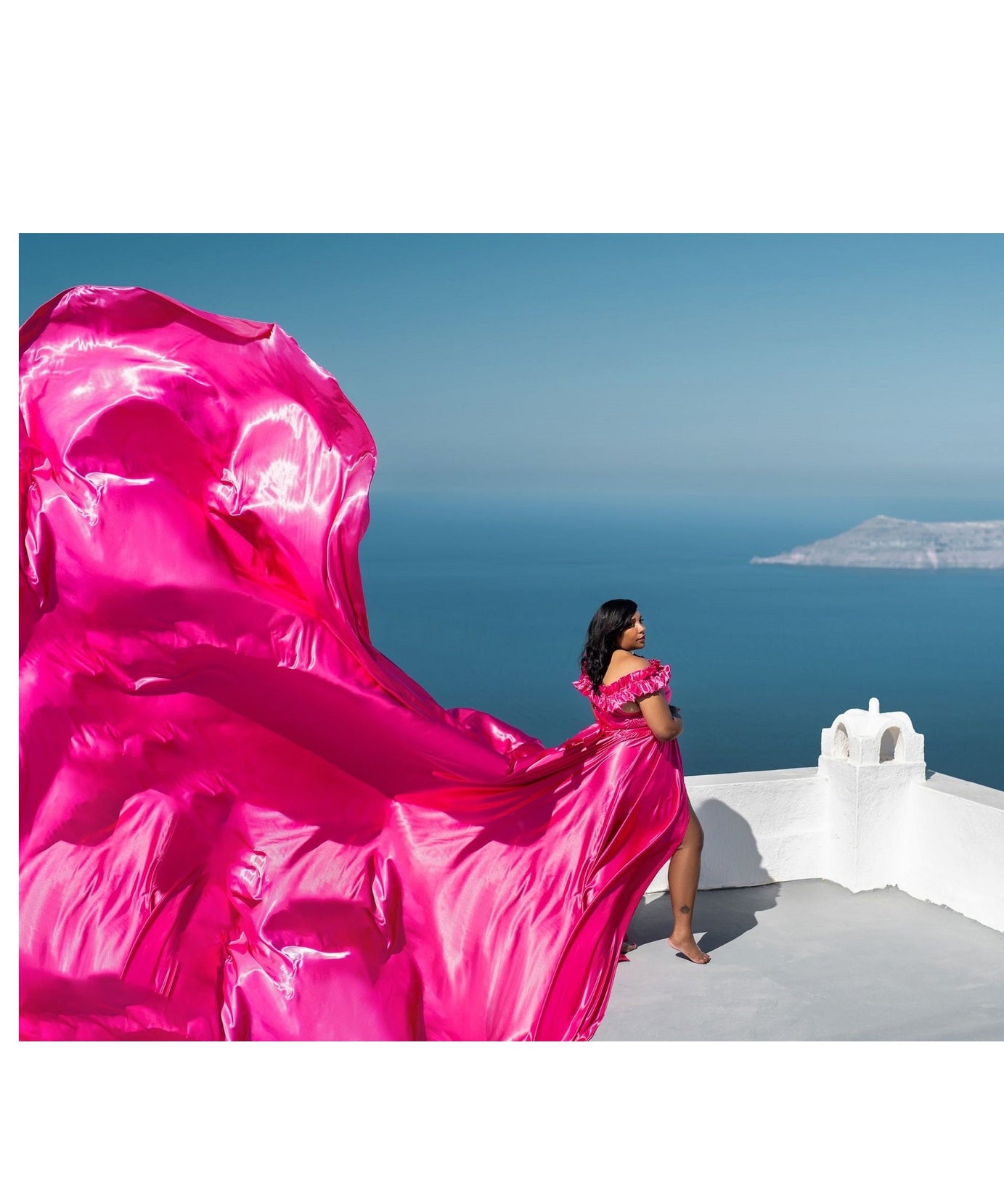 Long Flying Dress | Flying Dress for Photoshoot | Long Train Dress