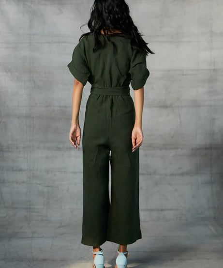 Linen Wrapped Jumpsuit