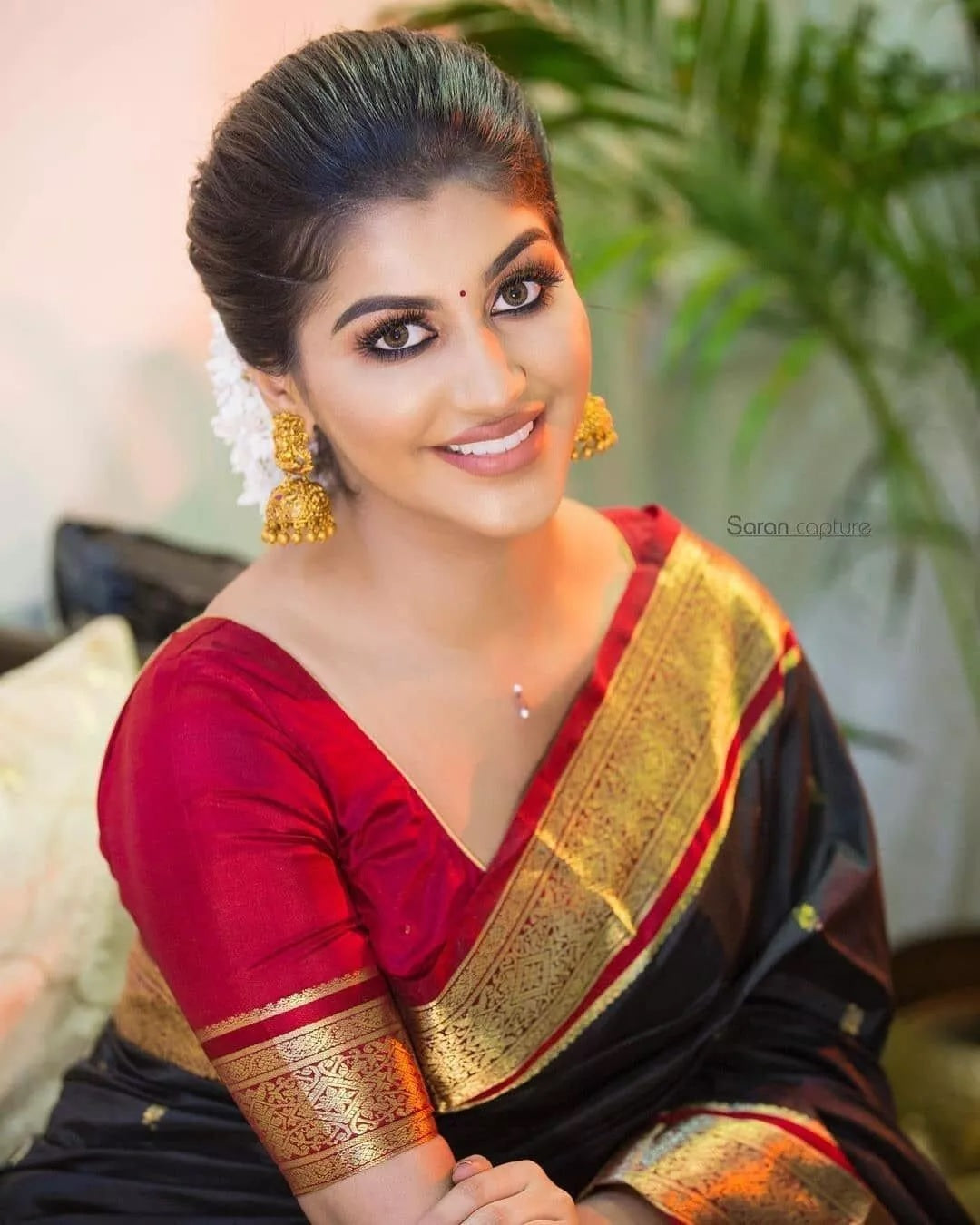 Banarsi Soft Silk Indian Wedding Saree With Blouse