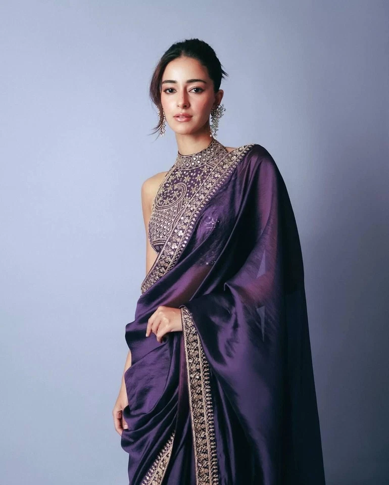 Women's Designer Soft Geemic Silk Designer Zari Dori Saree With Blouse 11-RV