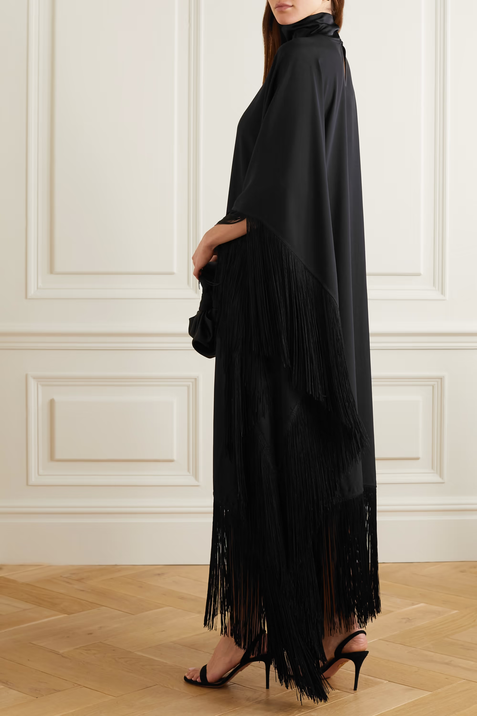 Women's Korean Silk Kaftan Dress - Lightweight and Comfortable Caftan