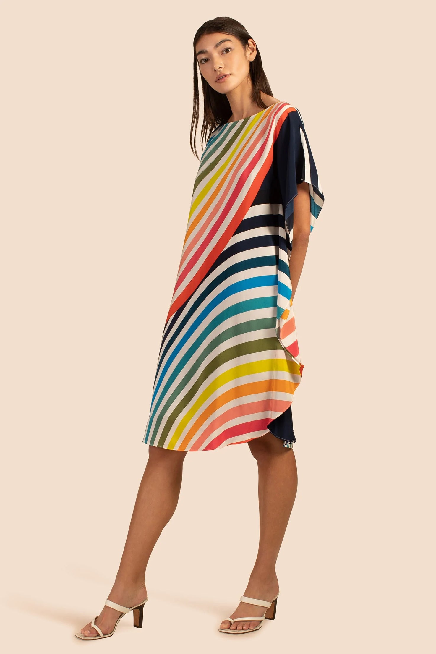 Luxury Soft Crepe Silk Kaftan, Lightweight and Breathable Caftan For Women's
