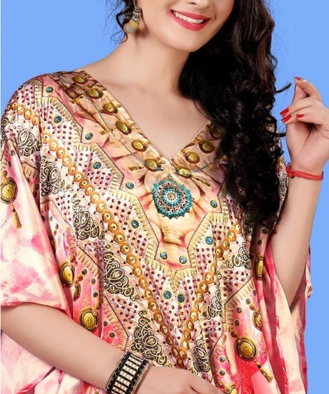 Modern kaftan beach dressing gown,Plus size kaftan full length custom made
