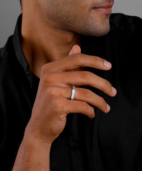 Silver Modern Minimalism For Him