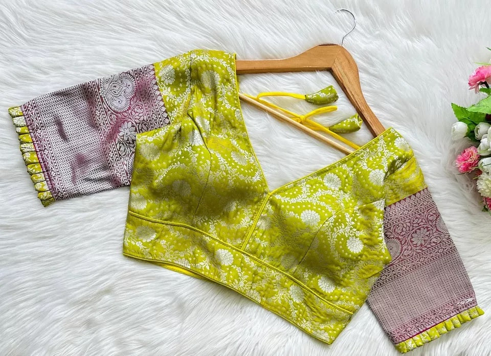 Ethnic Full Stitched Saree Blouse