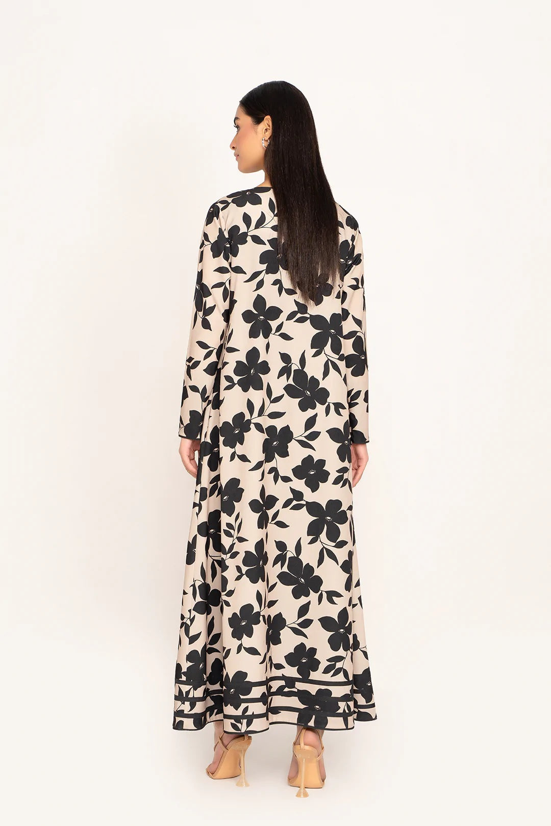 Korean BSY Kaftan - Elegant & Lightweight Flowing Design Caftan For Women's