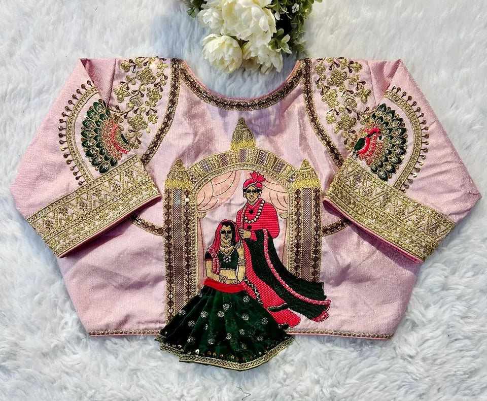 Raspberry Silk Blouse
