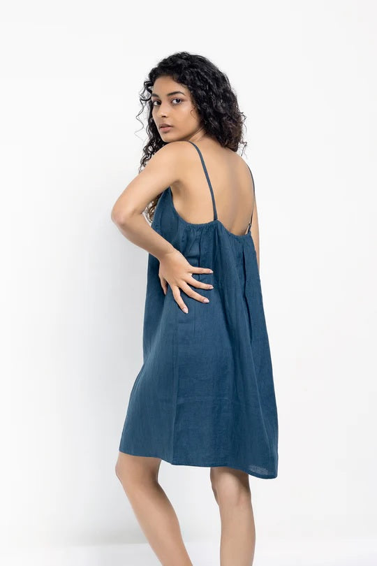 Linen Slip Dress