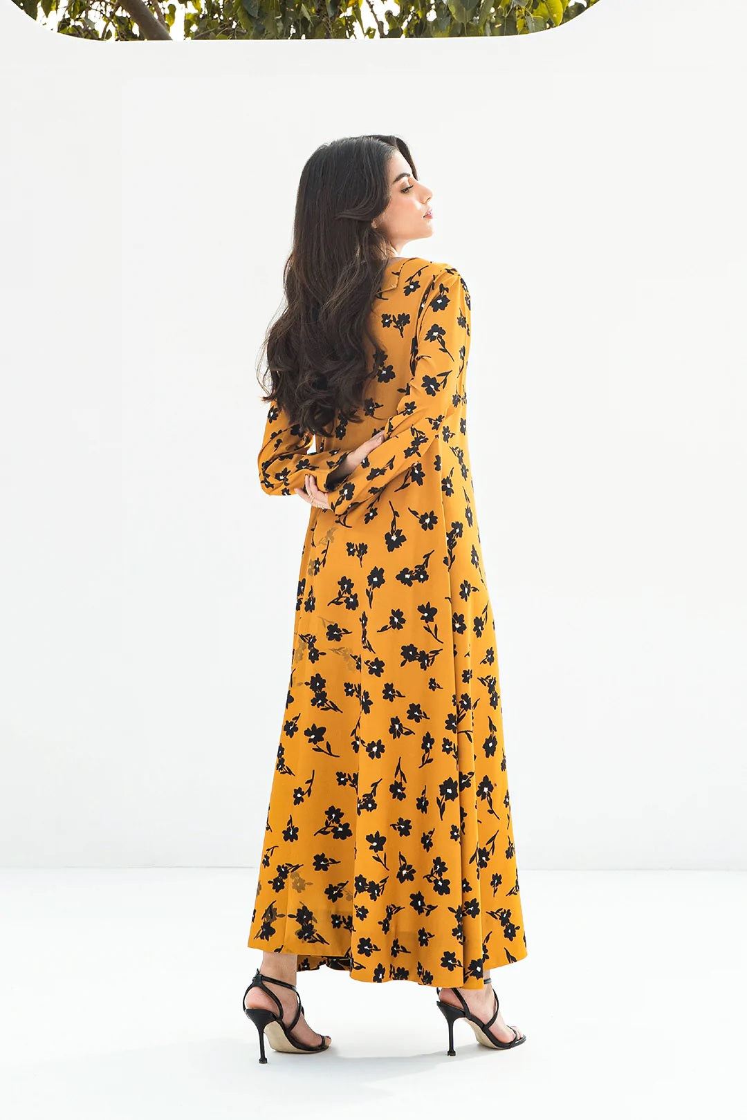 Printed Korean BSY Women's Long  Kaftan