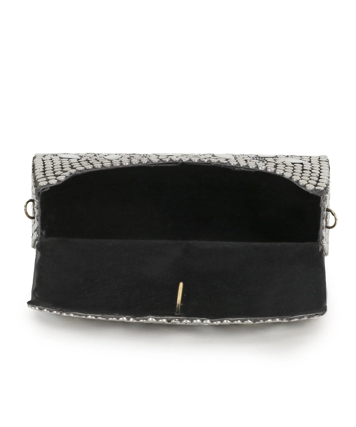 Mosaic Metal Botanical Mosaic Clutch
