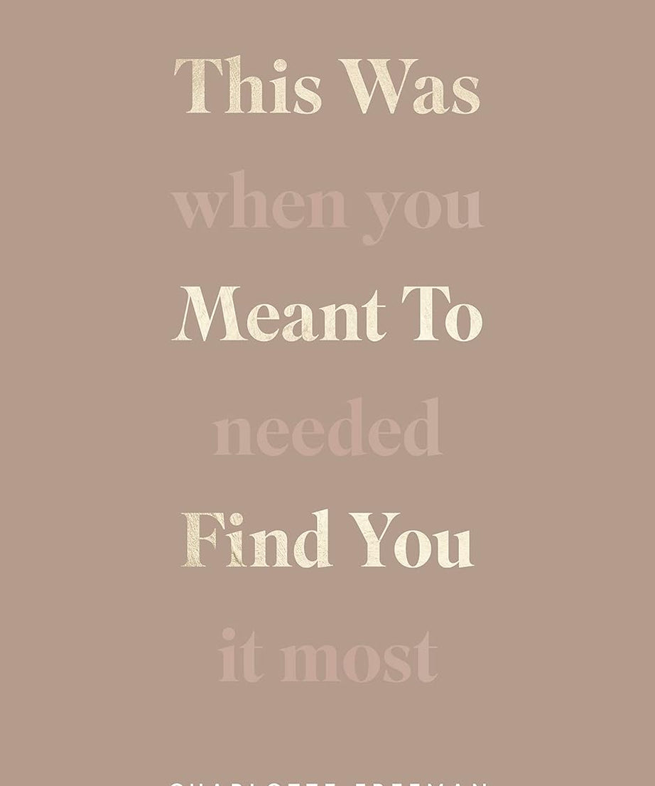 This Was Meant to Find You - Paparback
