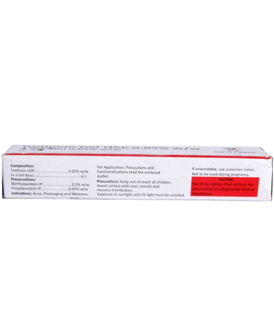 Retinol Gel 0.05% 20g Vitamin A ret cream