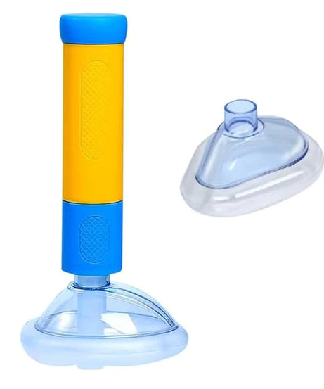 Anti Choking Device, Choking Rescue Device for Kids and Adults with 2 Mask, Portable