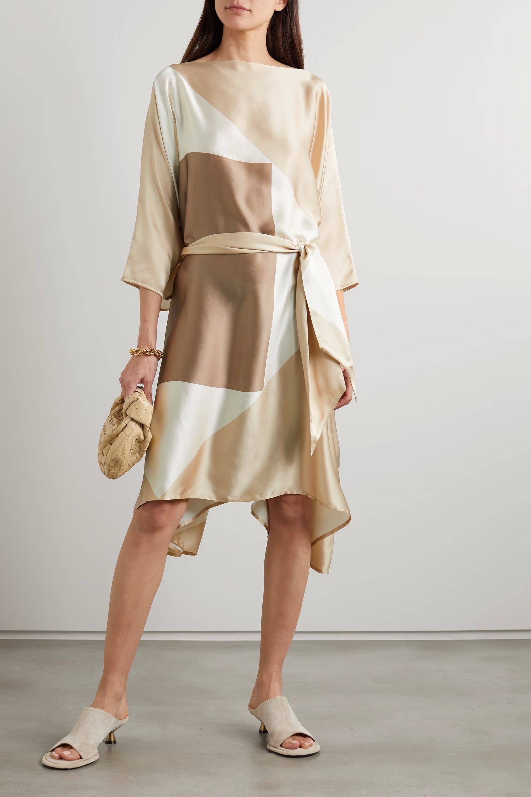 Soft Satin Silk Kaftan, Stylish & Casual Wear Caftan For Women's
