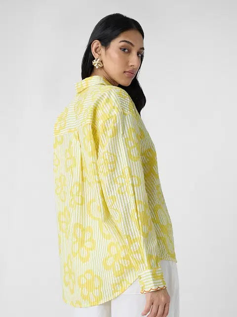 Hello Sunshine Women Boyfriend Shirt