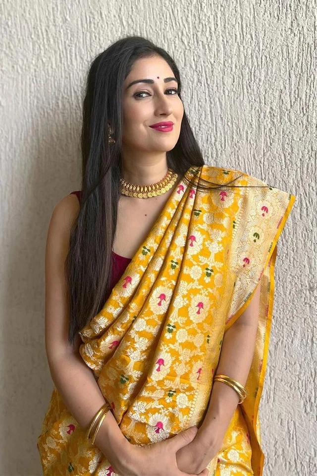 Banarasi Soft Silk Bollywood Function Wear Saree With Blouse 11-VD
