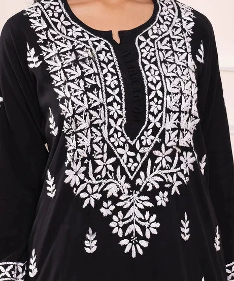 Designer New Full Stitched 14 Kg Heavy Rayon Top Pant & 2 Piece Set