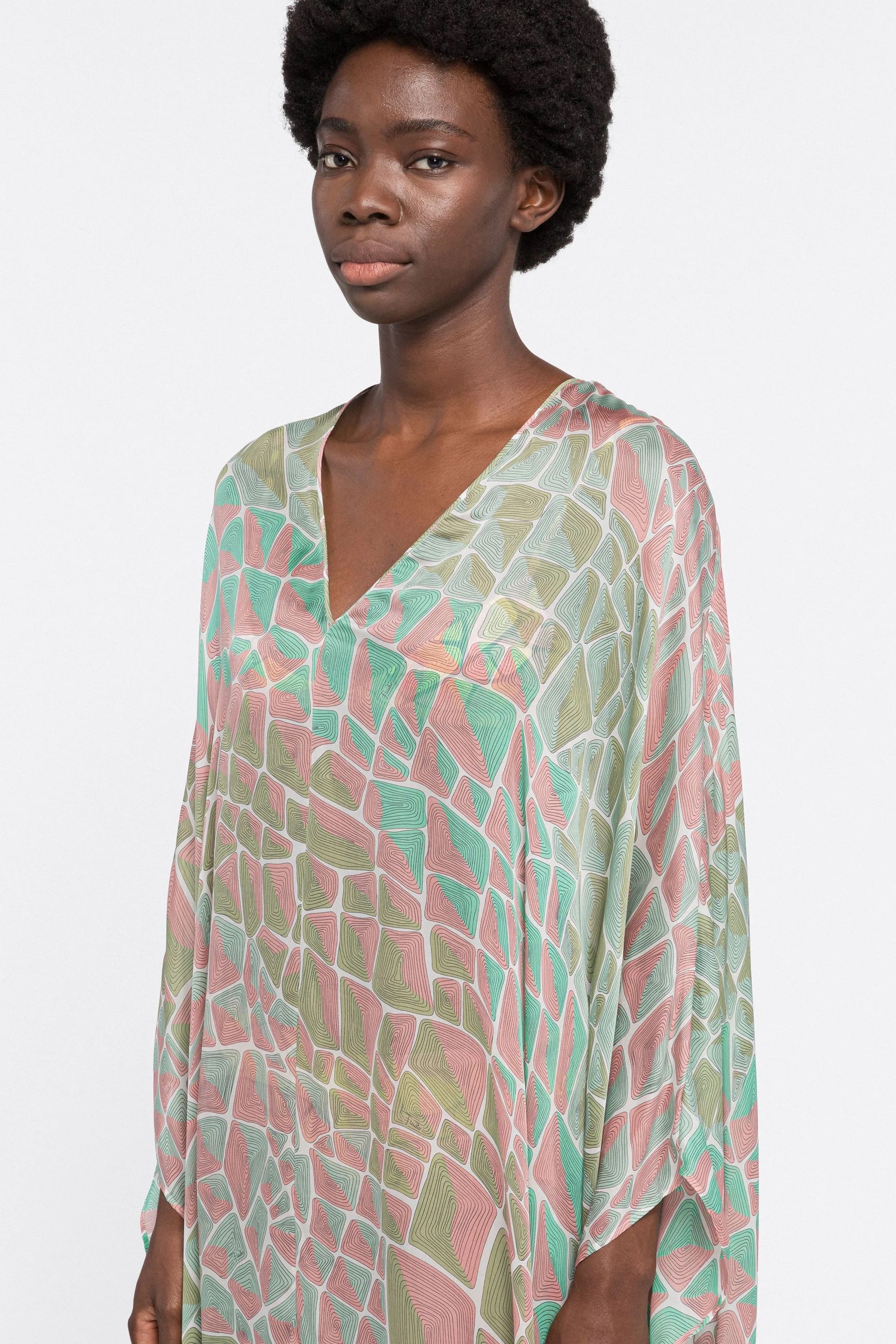 Premium Georgette Kaftan, Elegant and Comfortable Style Caftan For Women's