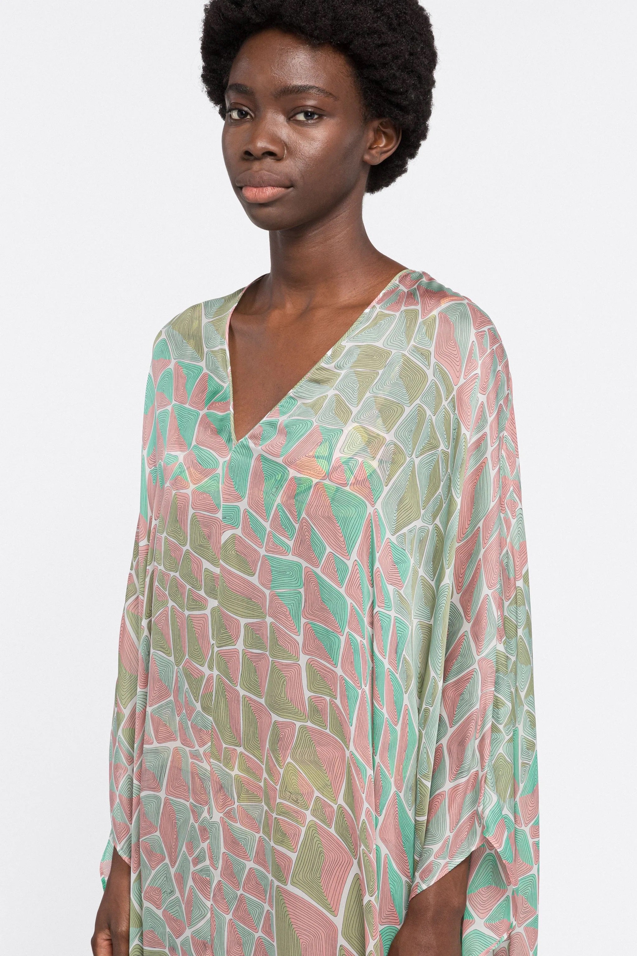 Premium Georgette Kaftan, Elegant and Comfortable Style Caftan For Women's
