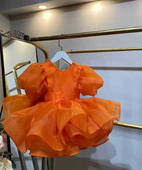 Girl Dress Kids Ruffles Party Wedding Dresses