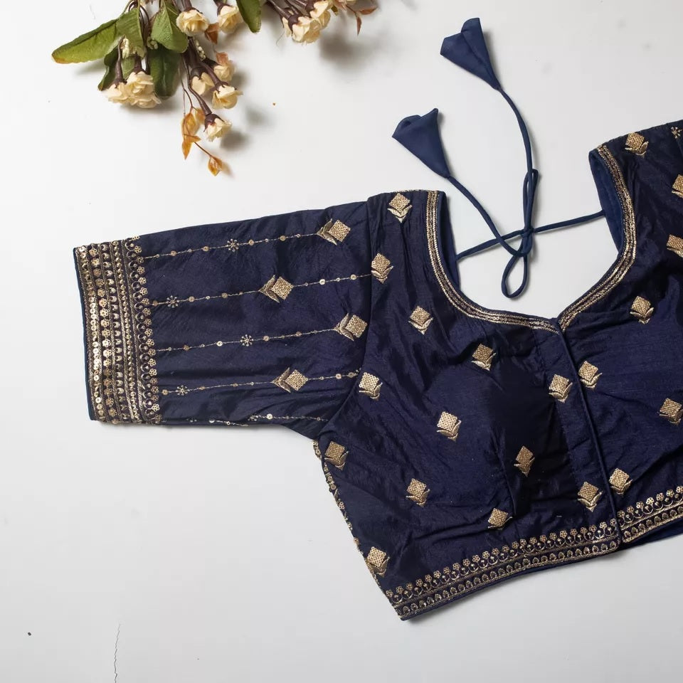 Vibrant Silk Blouse For Women's
