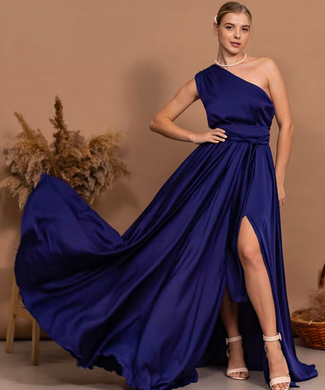 Long Maxi Bridesmaid Dress Cocktail Dress for Wedding Guest