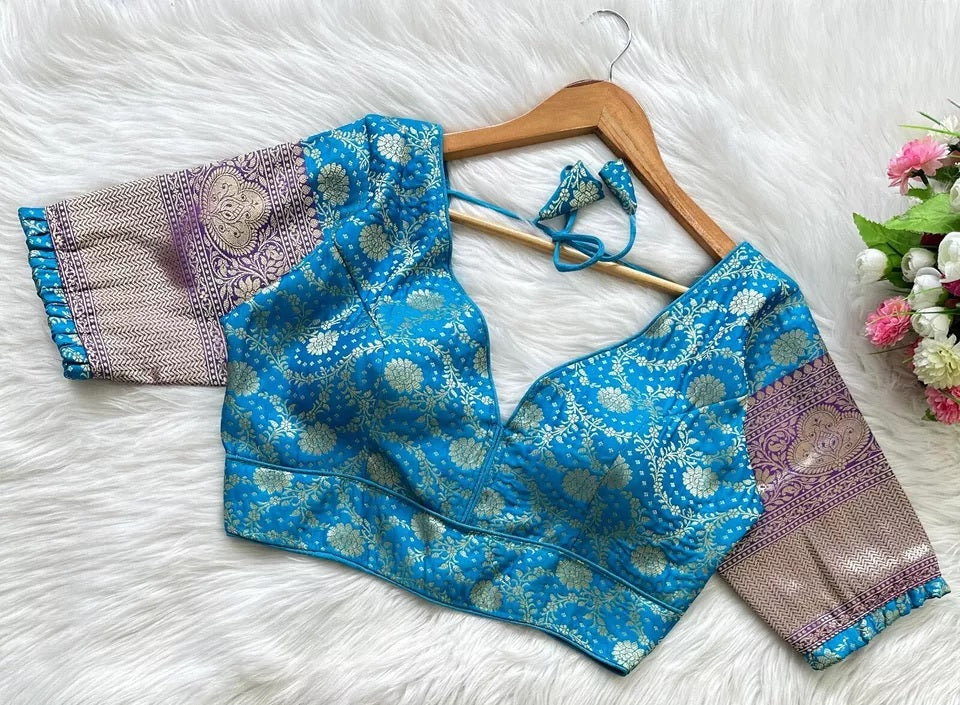 Ethnic Full Stitched Saree Blouse