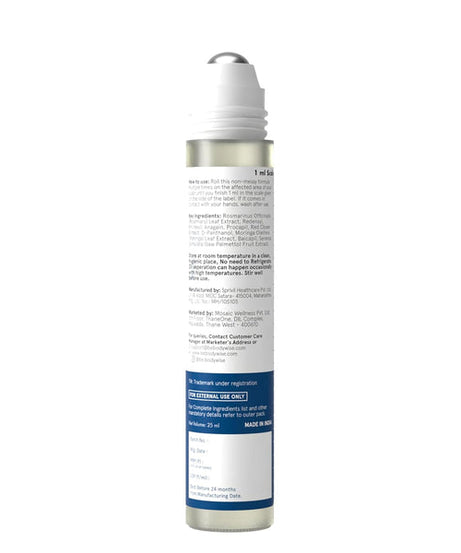 Be Bodywise Rosemary Hair Growth Serum (Roll On) -25 ml