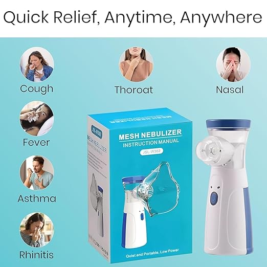 Portable Nebulizer for Adults and Kids Quiet Nebulizer NEW SEALED**