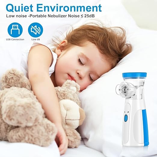 Portable Nebulizer for Adults and Kids Quiet Nebulizer NEW SEALED**