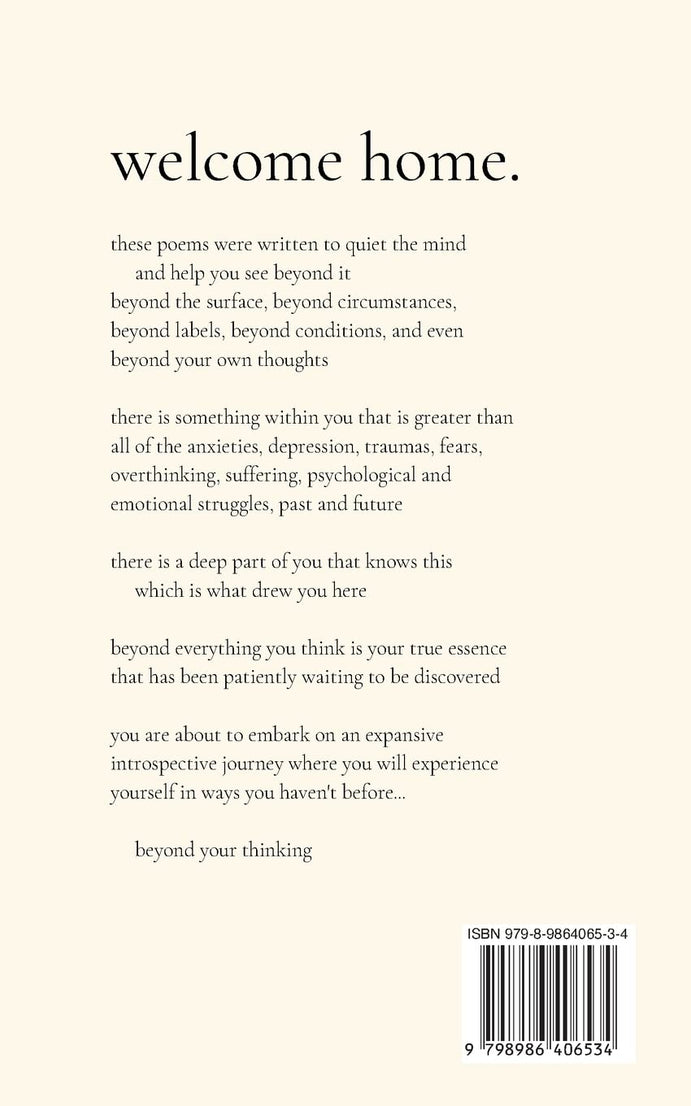 Beyond Thoughts (Paperback)- Joseph Nguyen