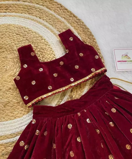 Soft Cotton Lehenga Choli  for Girls