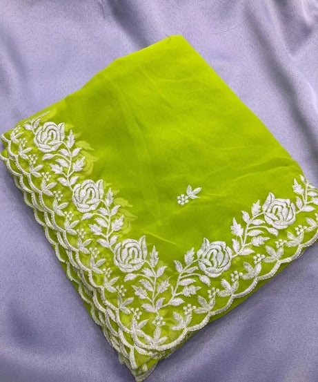 Classic New Traditional Soft Georgette Saree,Wedding Exclusive Sari