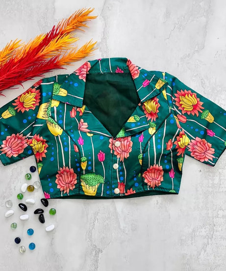 Chilly Silk Blouse