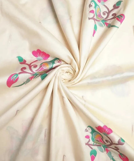 Pure Soft Banarasi Silk Heavy Saree With Blouse