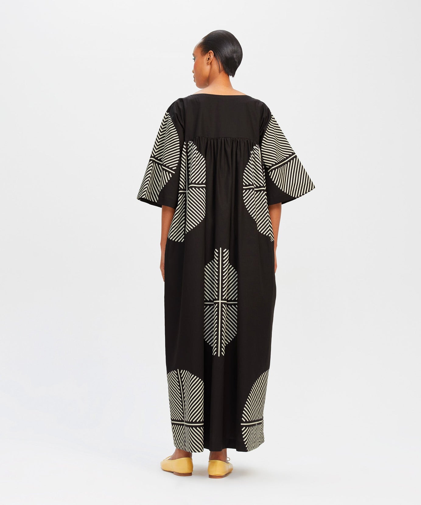 Lightweight Rayon Cotton Kaftan, Long Casual Wear Caftan For Women's
