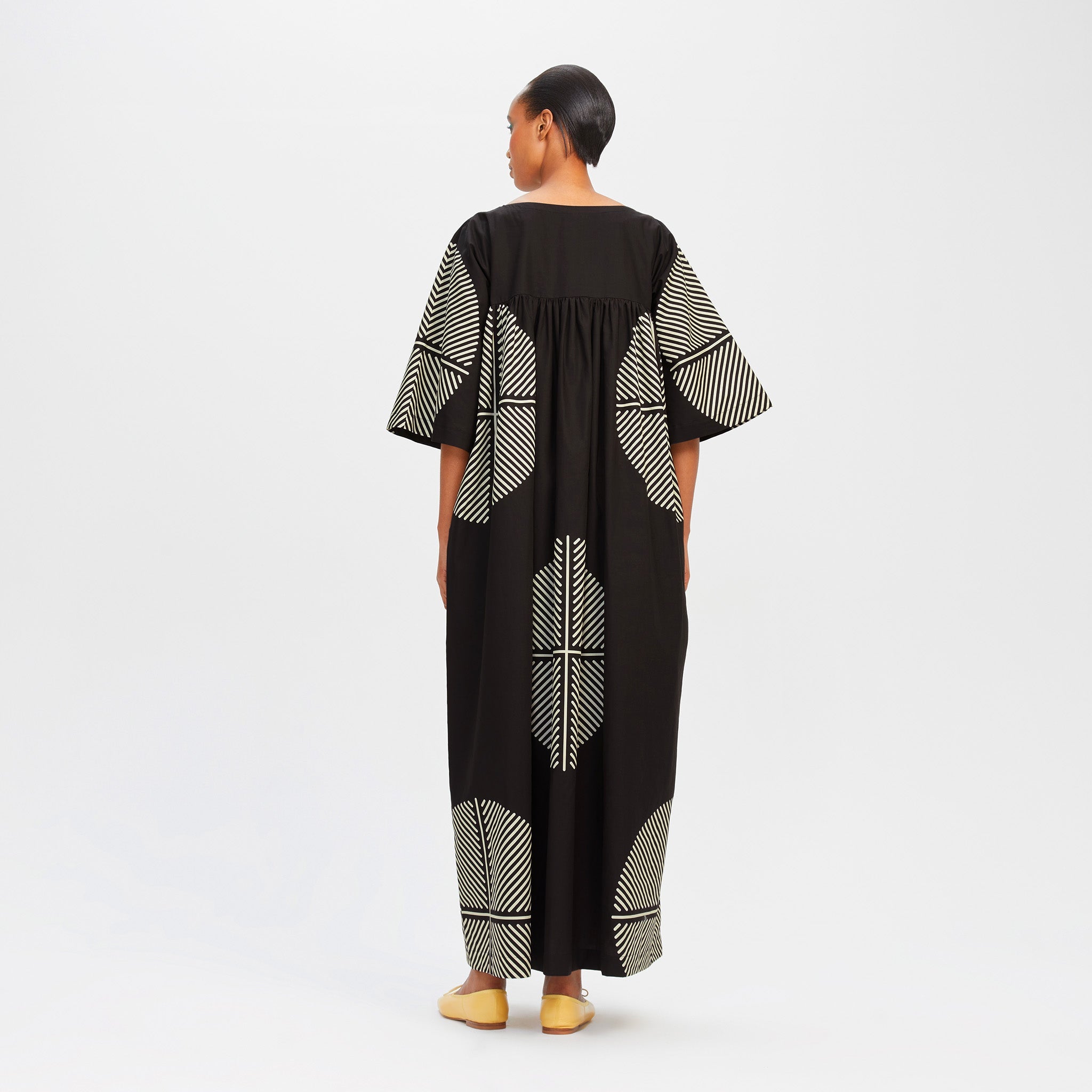 Lightweight Rayon Cotton Kaftan, Long Casual Wear Caftan For Women's