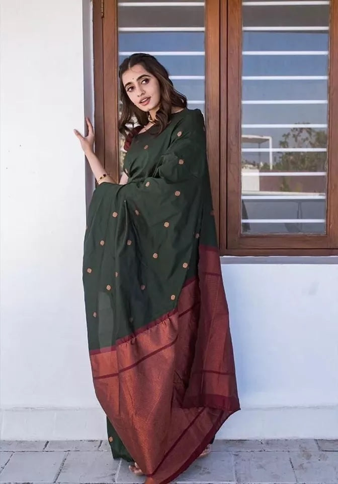 Function Wedding Banarasi Soft Silk Saree Blouse,Traditional Exclusive Sari
