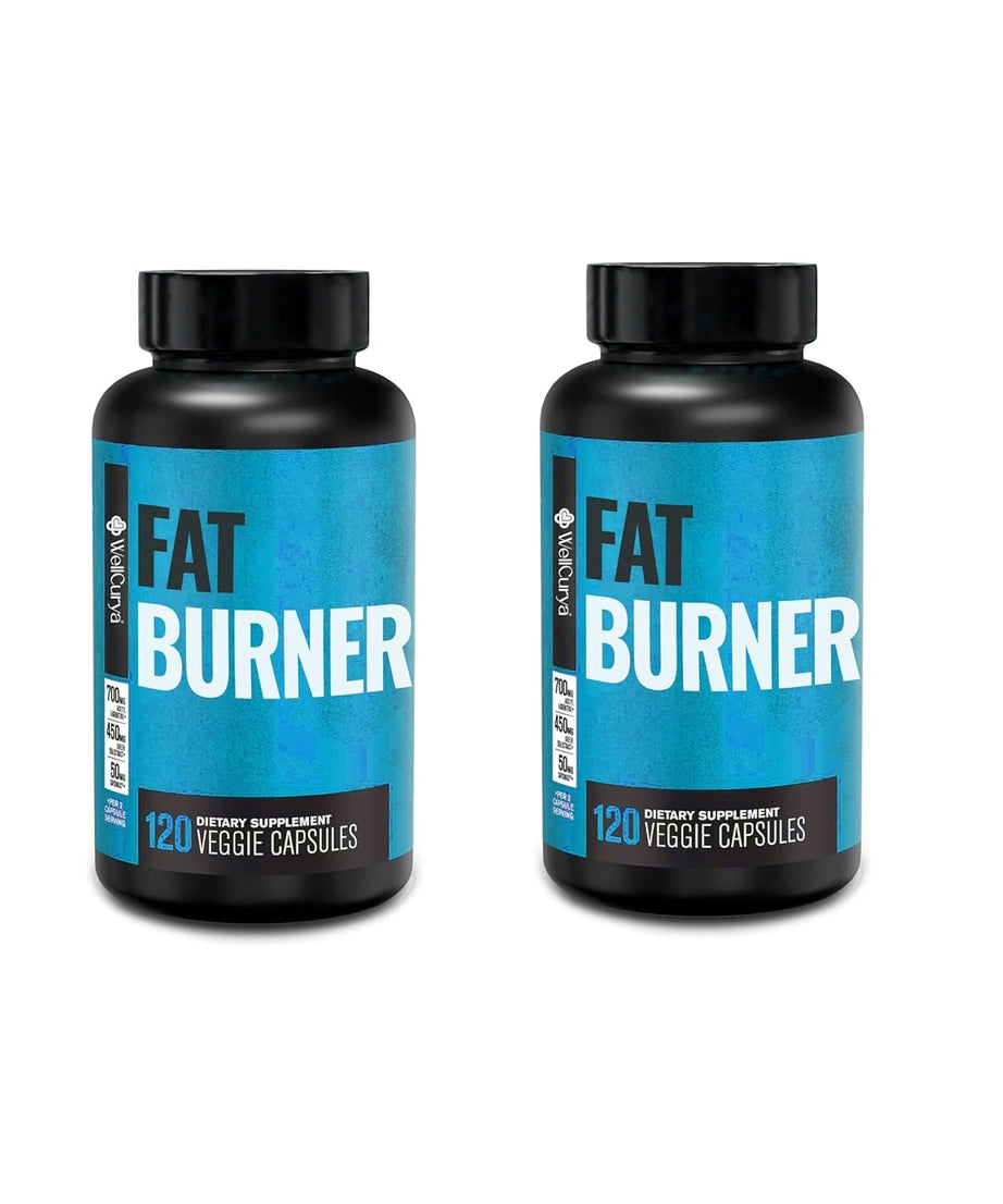 WELLCURYA Burn-XT – Energy, Focus & Wellness Support | 120 Natural Capsules