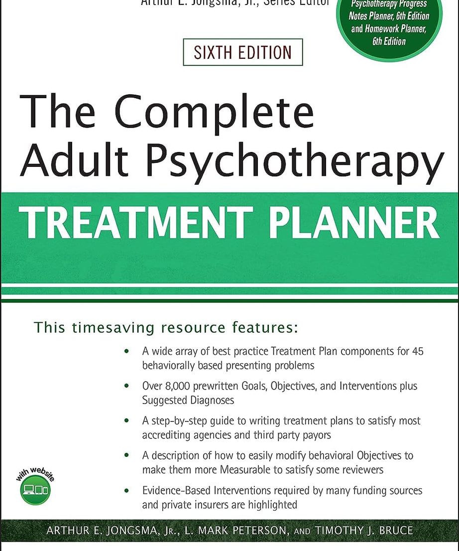 THE COMPLETE ADULT PSYCHOTHERAPY TREATMENT PLANNER (Paperback )