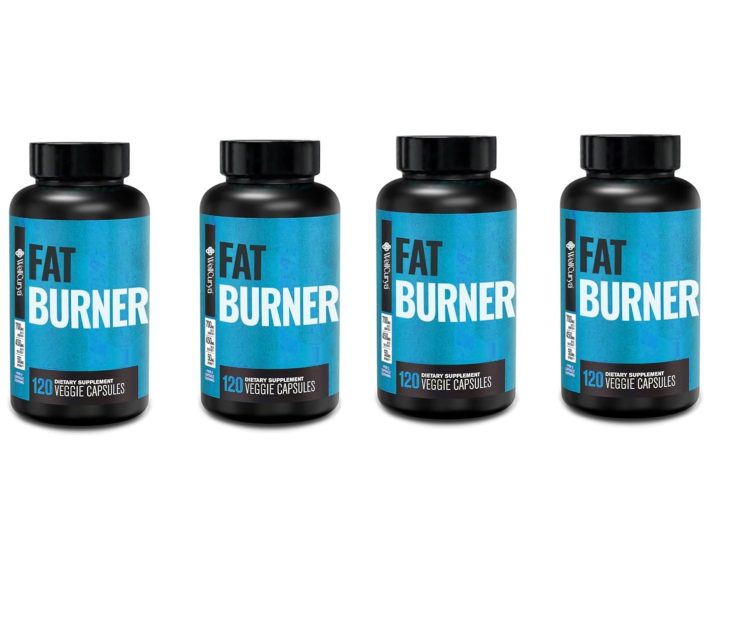 WELLCURYA Burn-XT – Energy, Focus & Wellness Support | 120 Natural Capsules