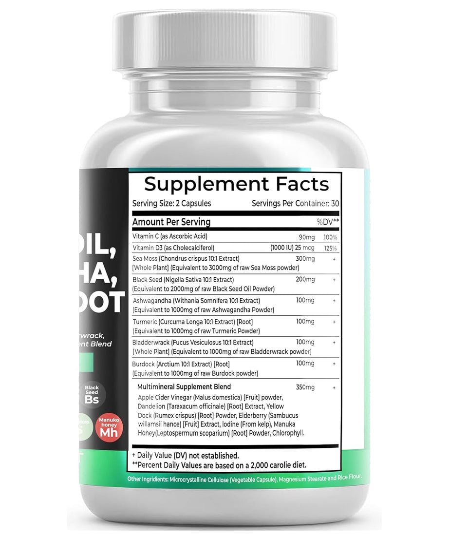 WELLCURYA Blended Vitamin Supplement -120 Capsule