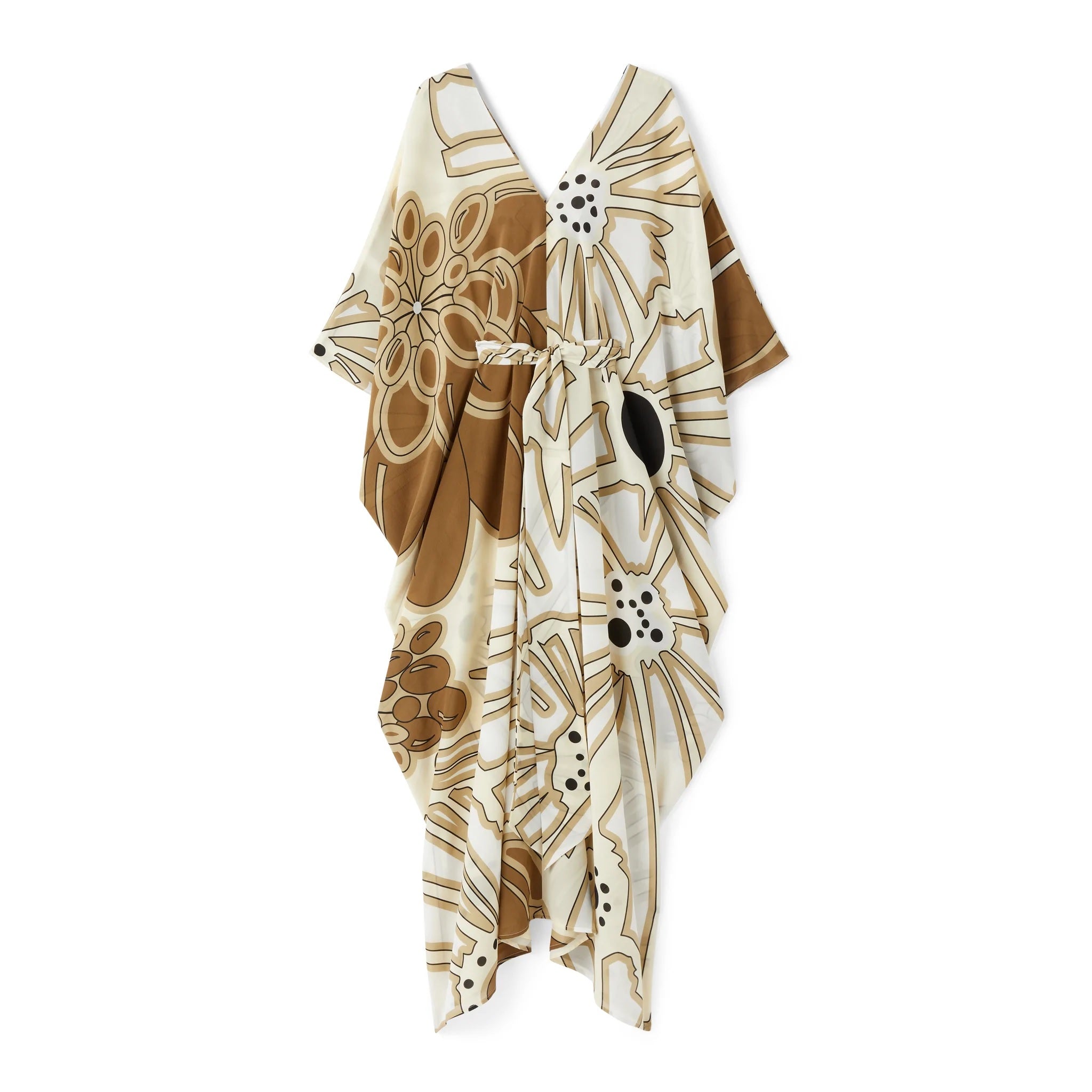 Women's French Moss Kaftan - Flowy Summer Beach Wear Caftan