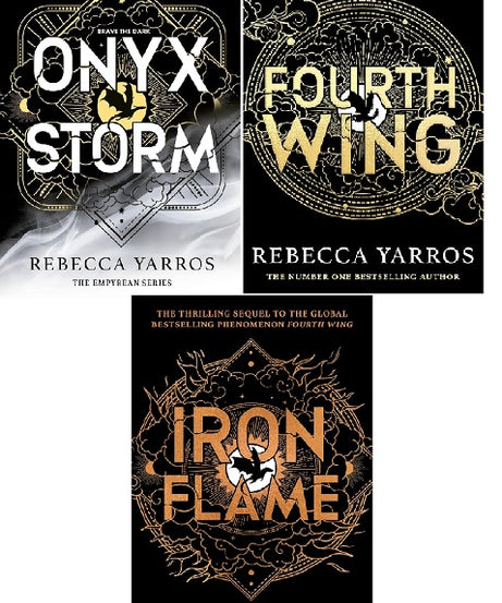 ourth wingOnyx Storm + Iron Flame + F - Paperback
